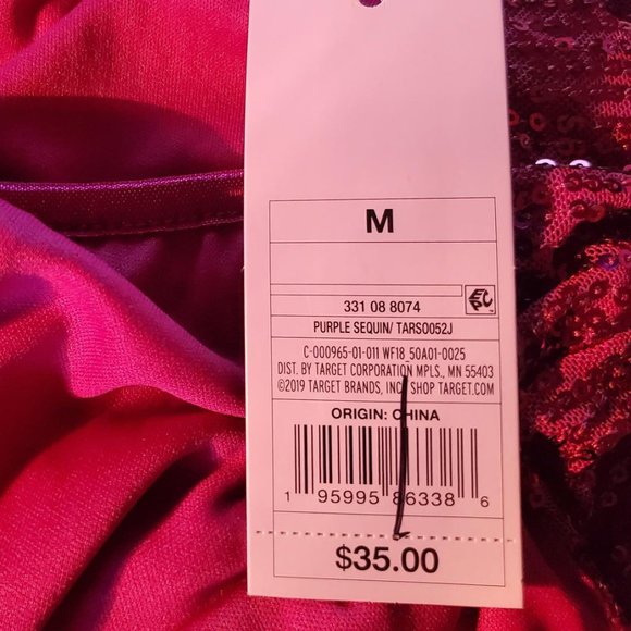 wild fable women's purple sequin dress nwt - Picture 7 of 7